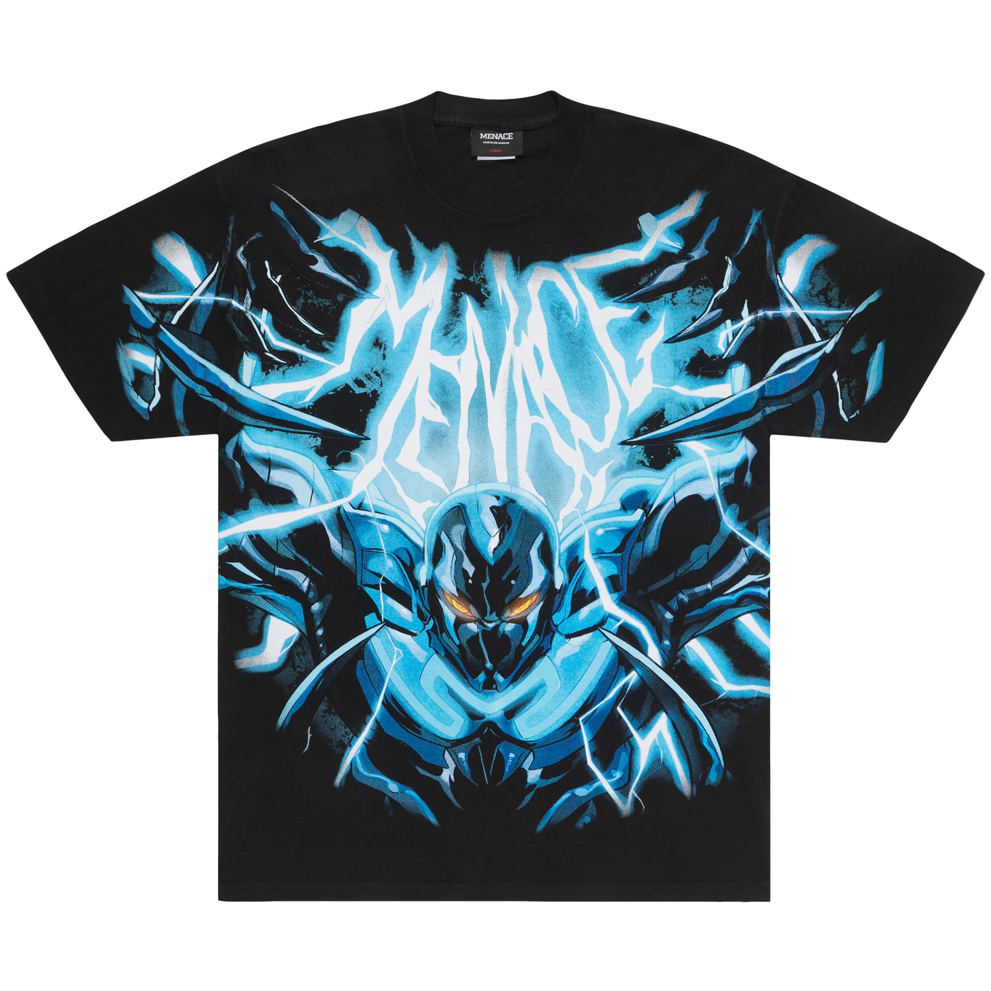 BLUE BEETLE x MENACE T-SHIRT (OVERSIZED PRINT)