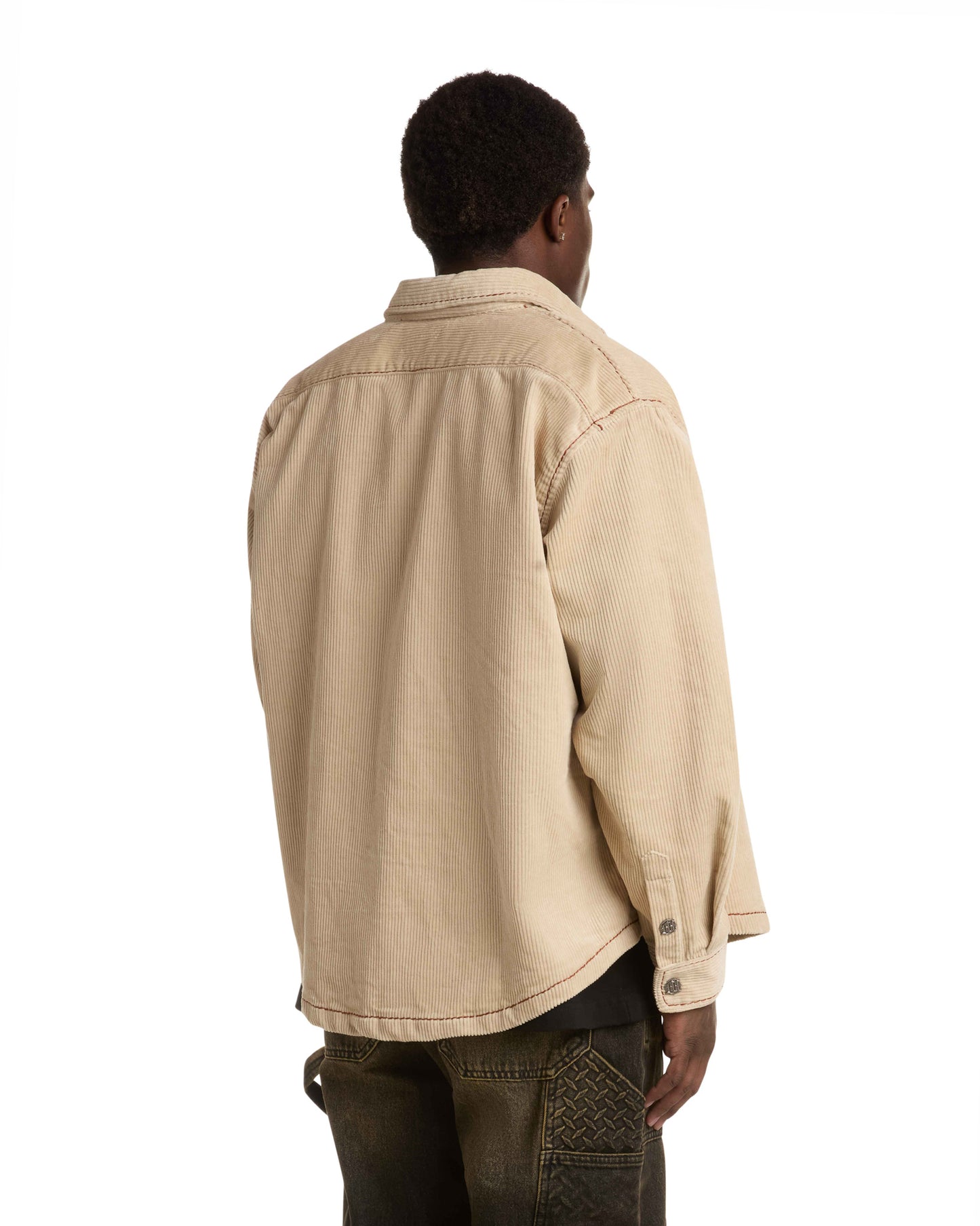 CORDUROY BUTTON-UP SHIRT