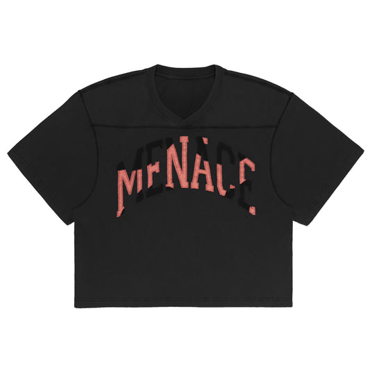 DISTRESSED "SHADOW" PATCH FOOTBALL SHIRT