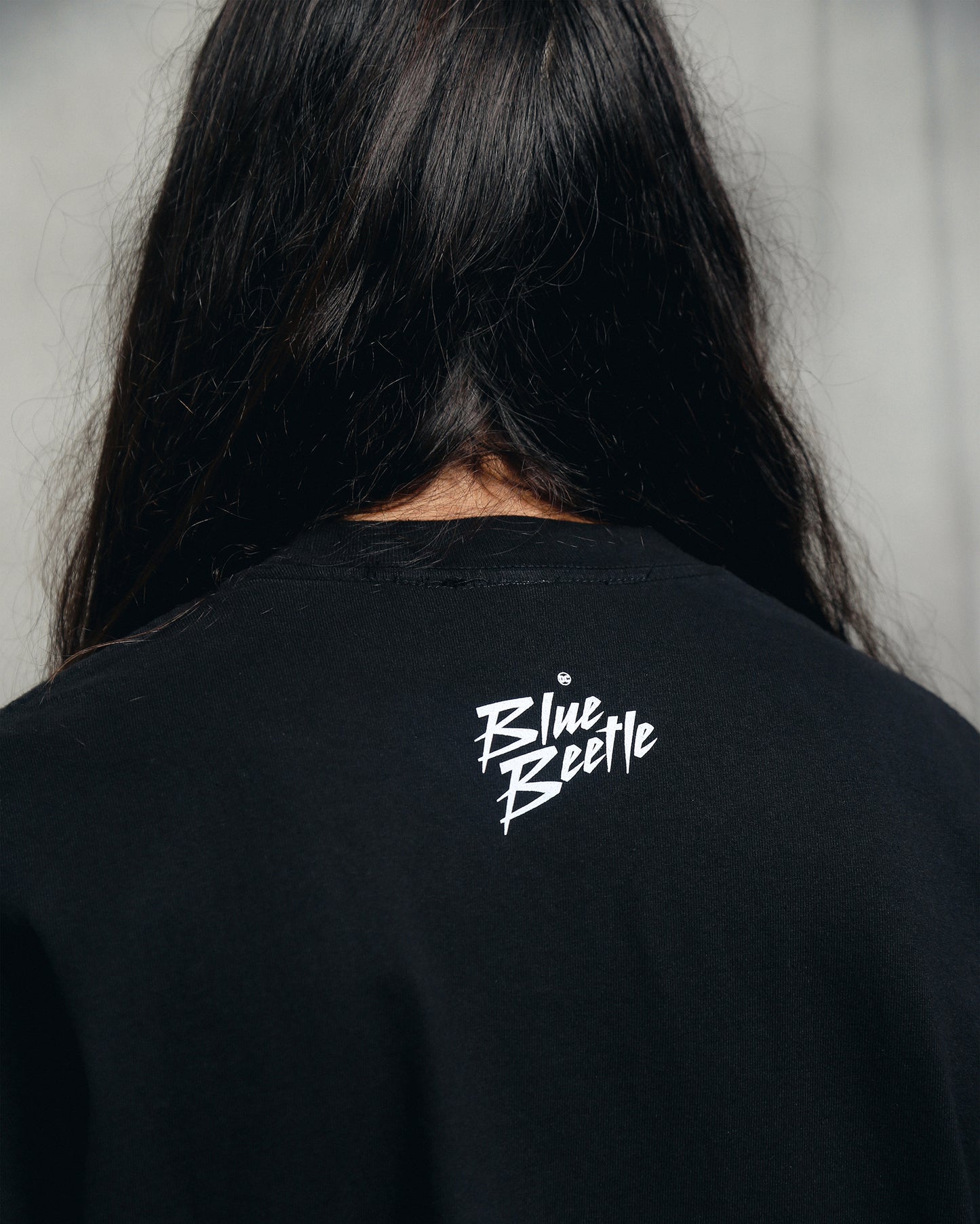 BLUE BEETLE x MENACE T-SHIRT (OVERSIZED PRINT)