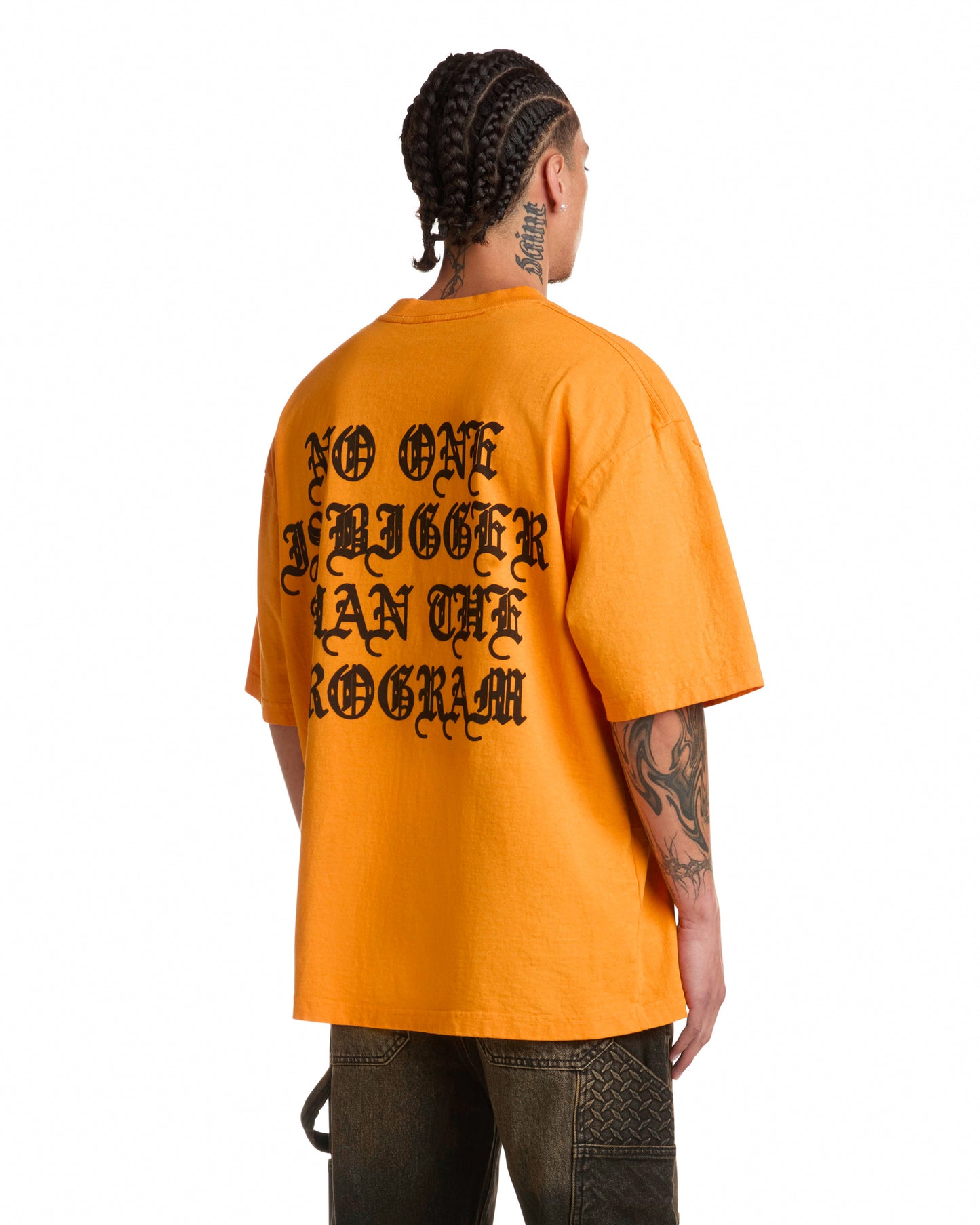 NO ONE IS BIGGER THAN THE PROGRAM T-SHIRT