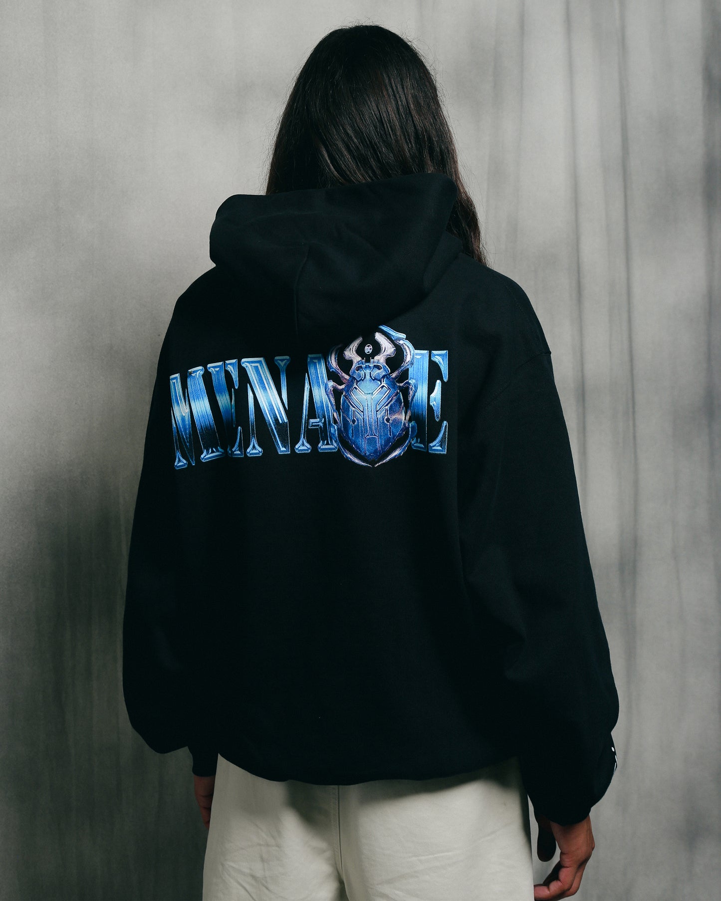 BLUE BEETLE x MENACE HOODIE