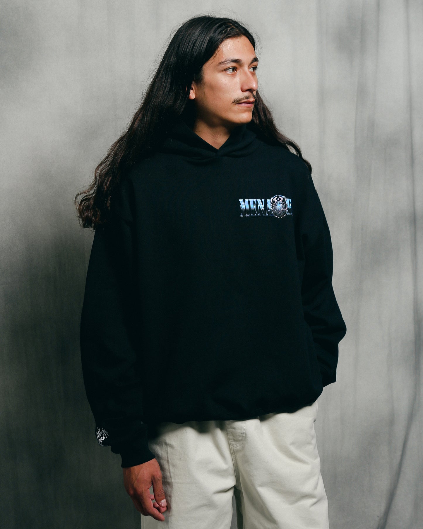 BLUE BEETLE x MENACE HOODIE