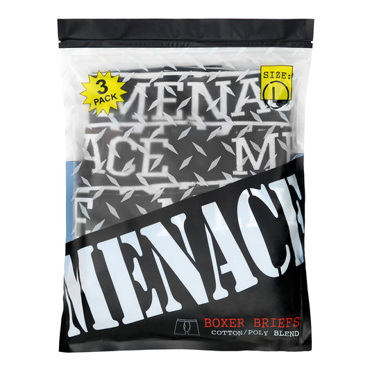 MENACE BOXER BRIEFS (3 PACK)