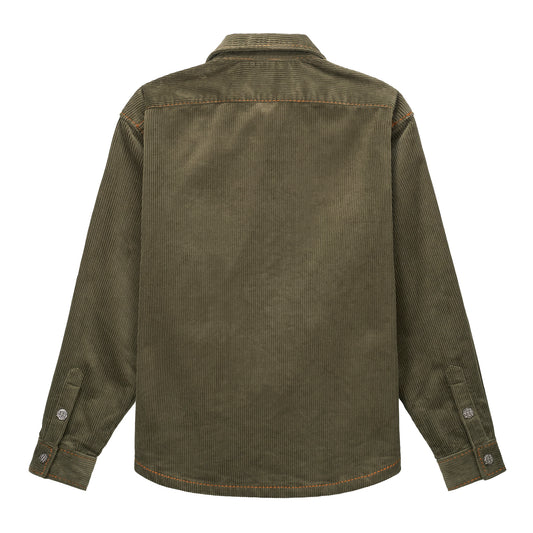 CORDUROY BUTTON-UP SHIRT