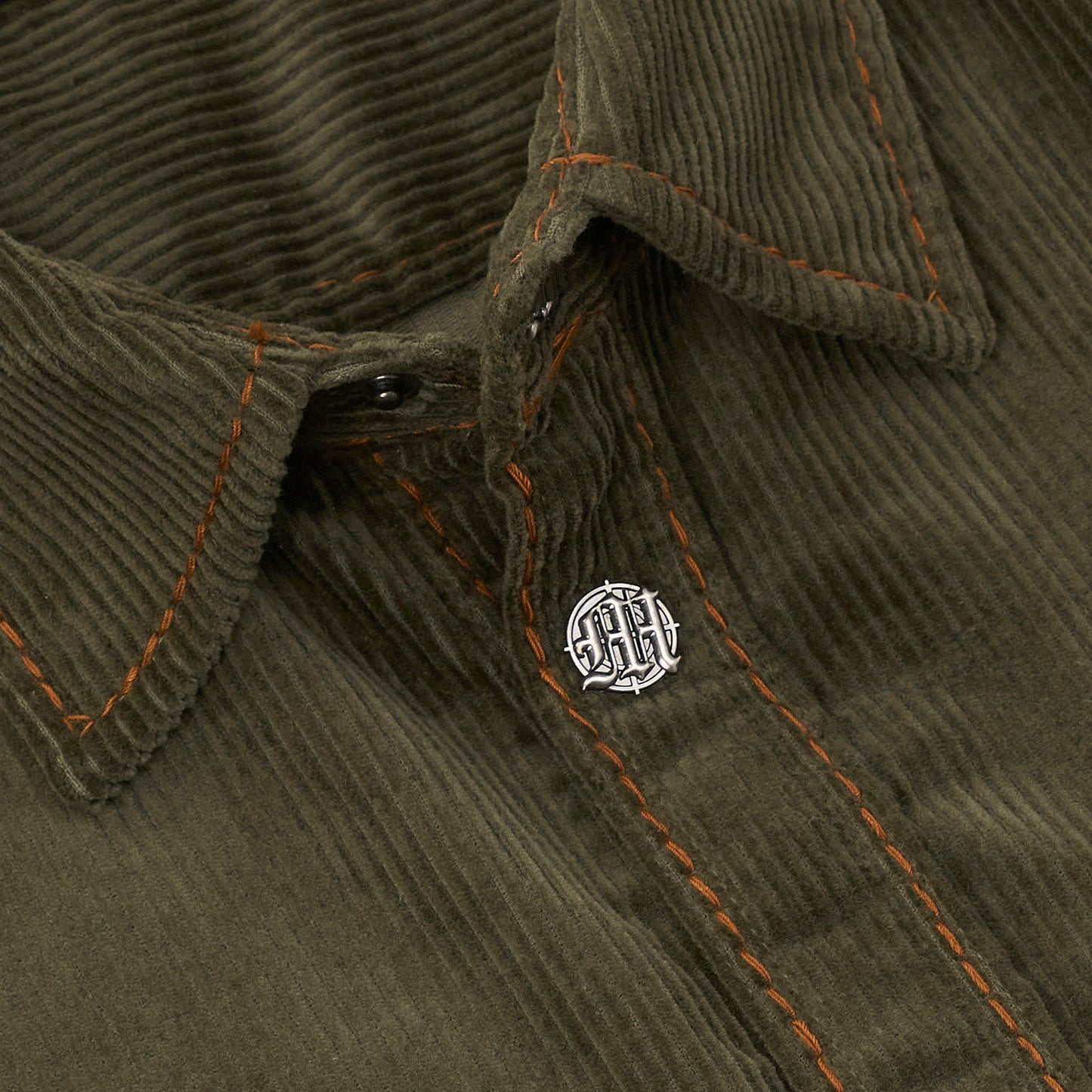 CORDUROY BUTTON-UP SHIRT