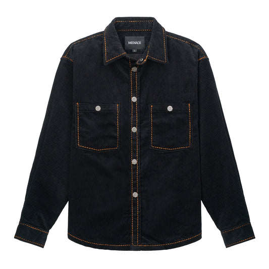 CORDUROY BUTTON-UP SHIRT