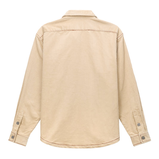 CORDUROY BUTTON-UP SHIRT