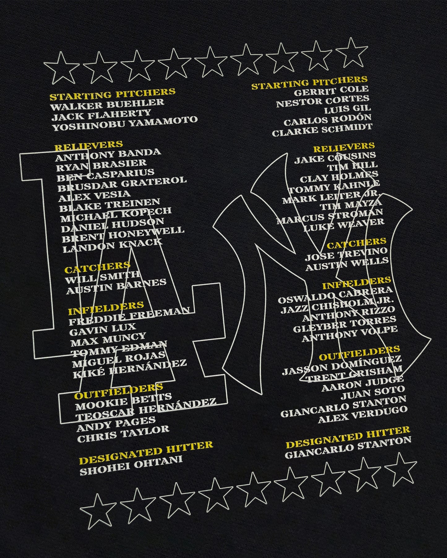 WORLD SERIES COMMEMORATIVE T-SHIRT