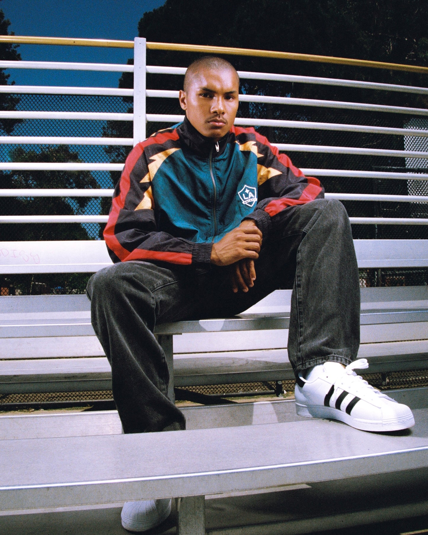 GALAXY MONOGRAM NYLON JACKET