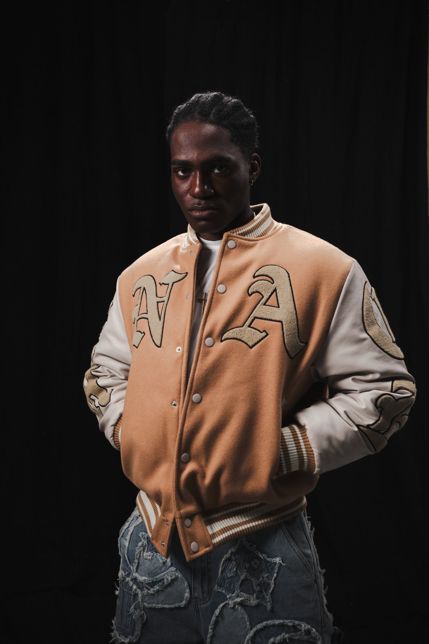GOD WILLING VARSITY JACKET