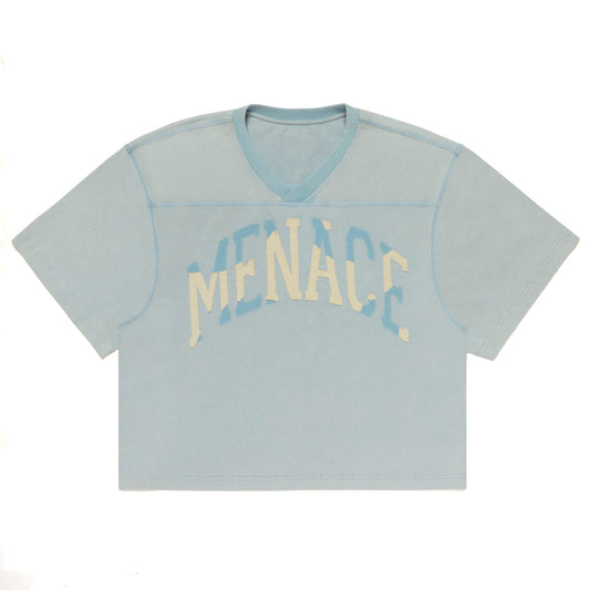 DISTRESSED "SHADOW" PATCH FOOTBALL SHIRT