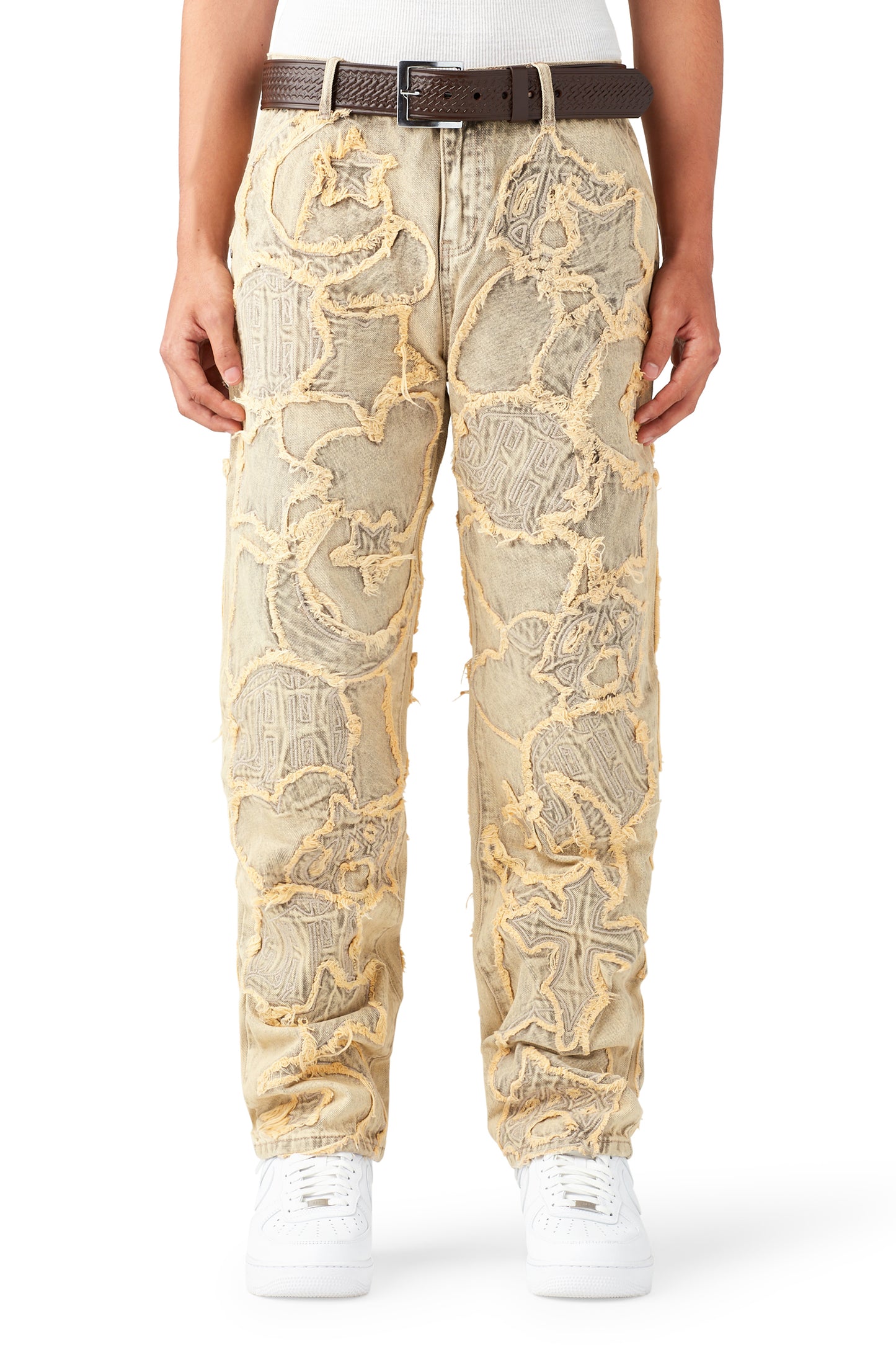 ICONOGRAPHY DENIM-PATCH-ARBEITSHOSE