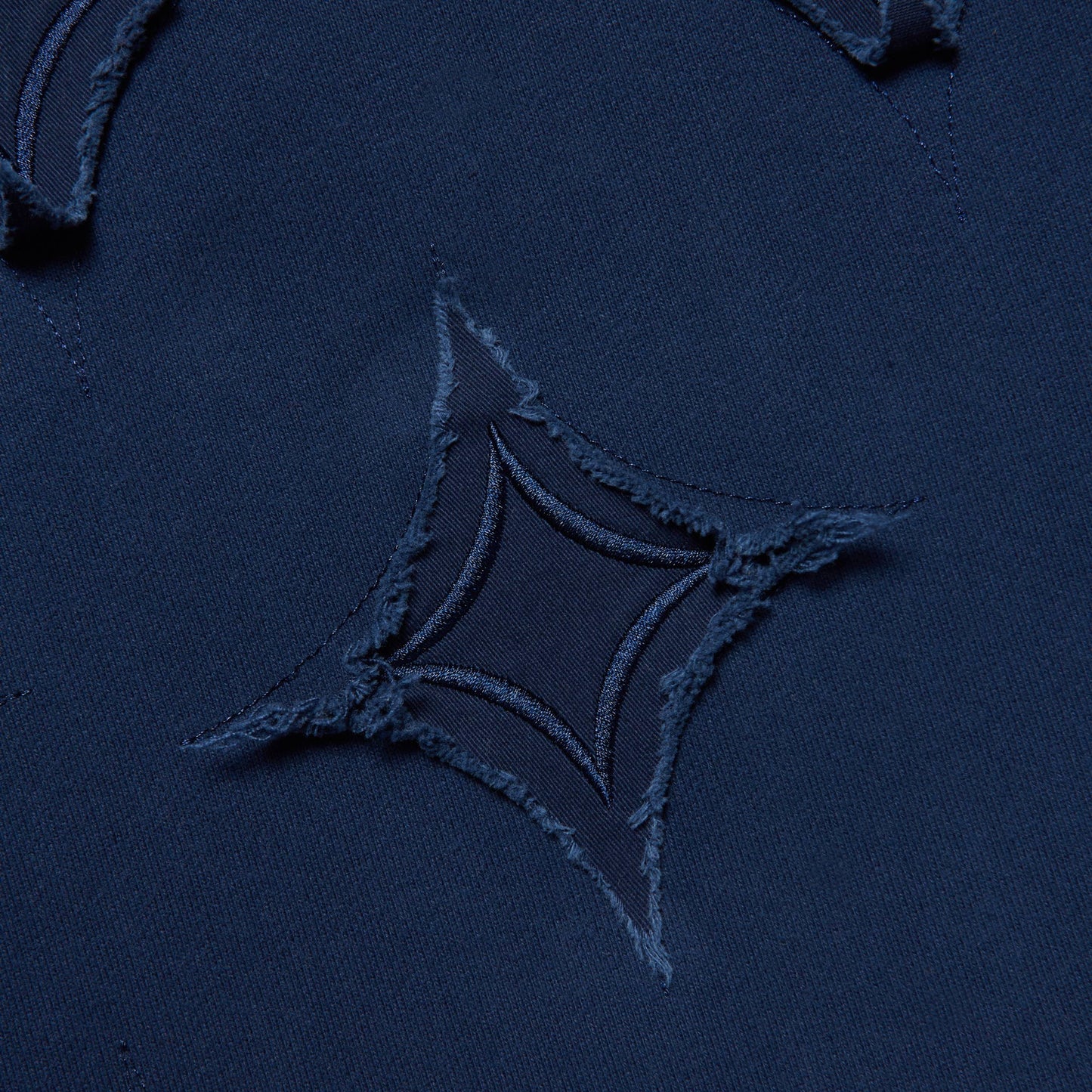 GALAXY QUASAR DISTRESSED PATCH HOODIE