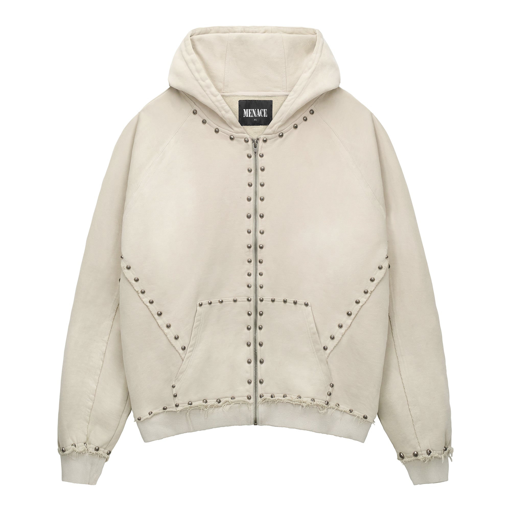 METAL RIVET HOODIE – MENACE