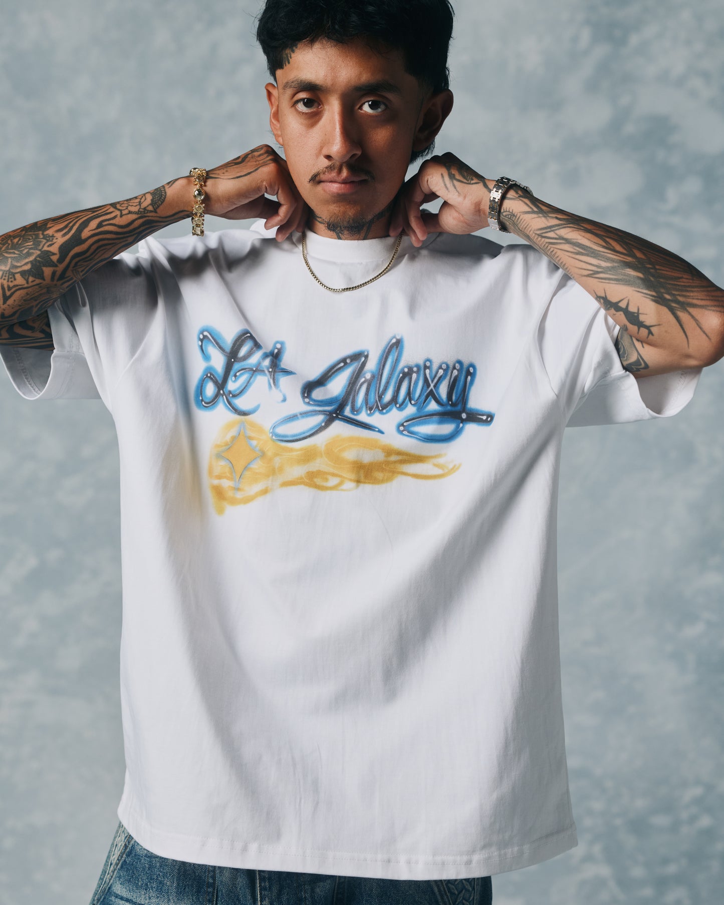 LA GALAXY AIRBRUSH '96 T-SHIRT