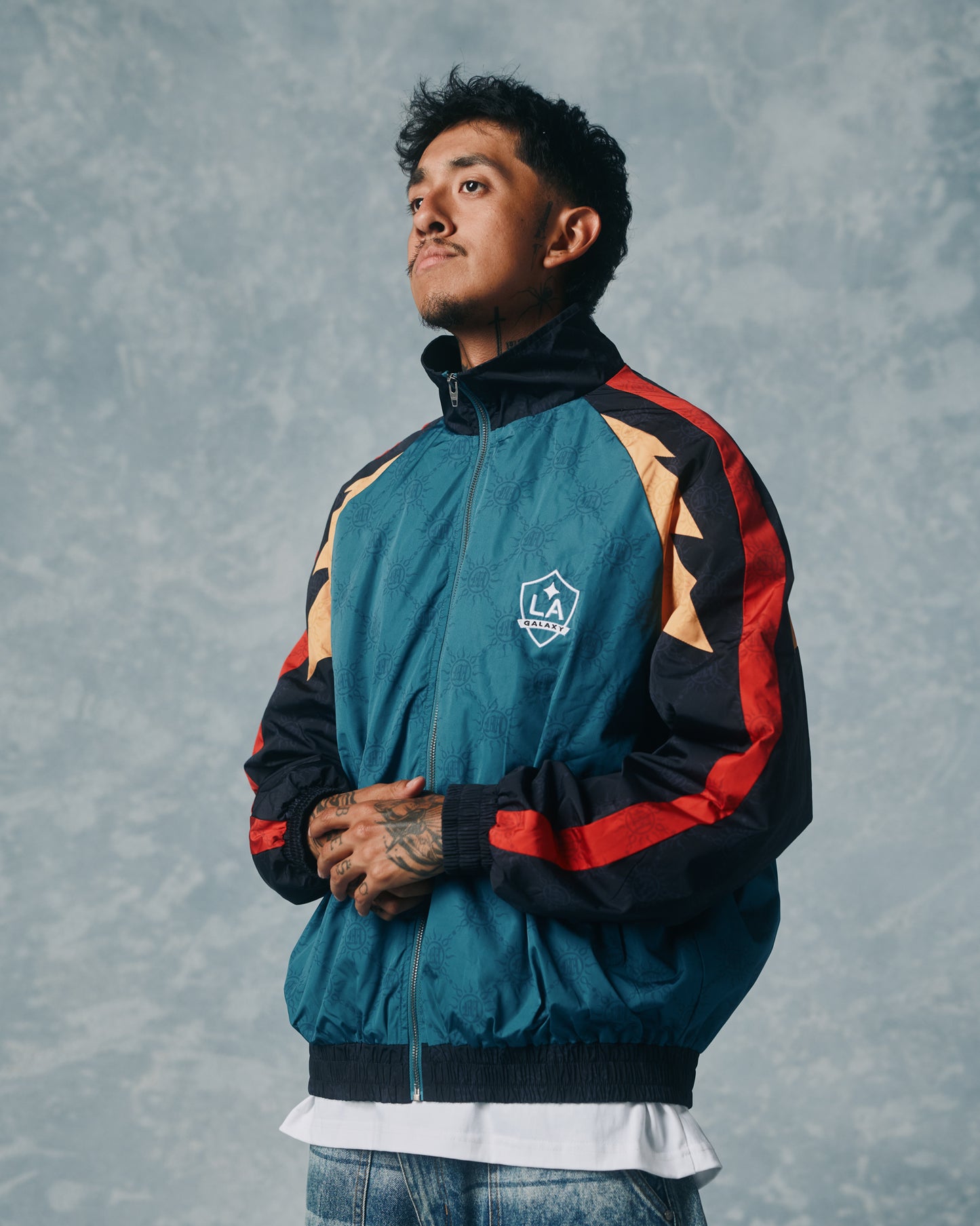 GALAXY MONOGRAM NYLON JACKET