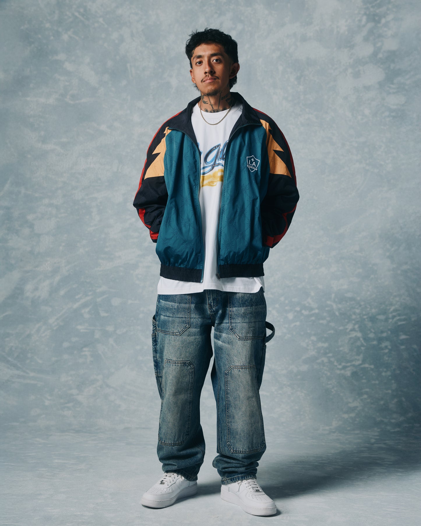 GALAXY MONOGRAM NYLON JACKET