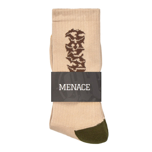 METAL LOGO TWO-TONE SOCKS (3 PACK)