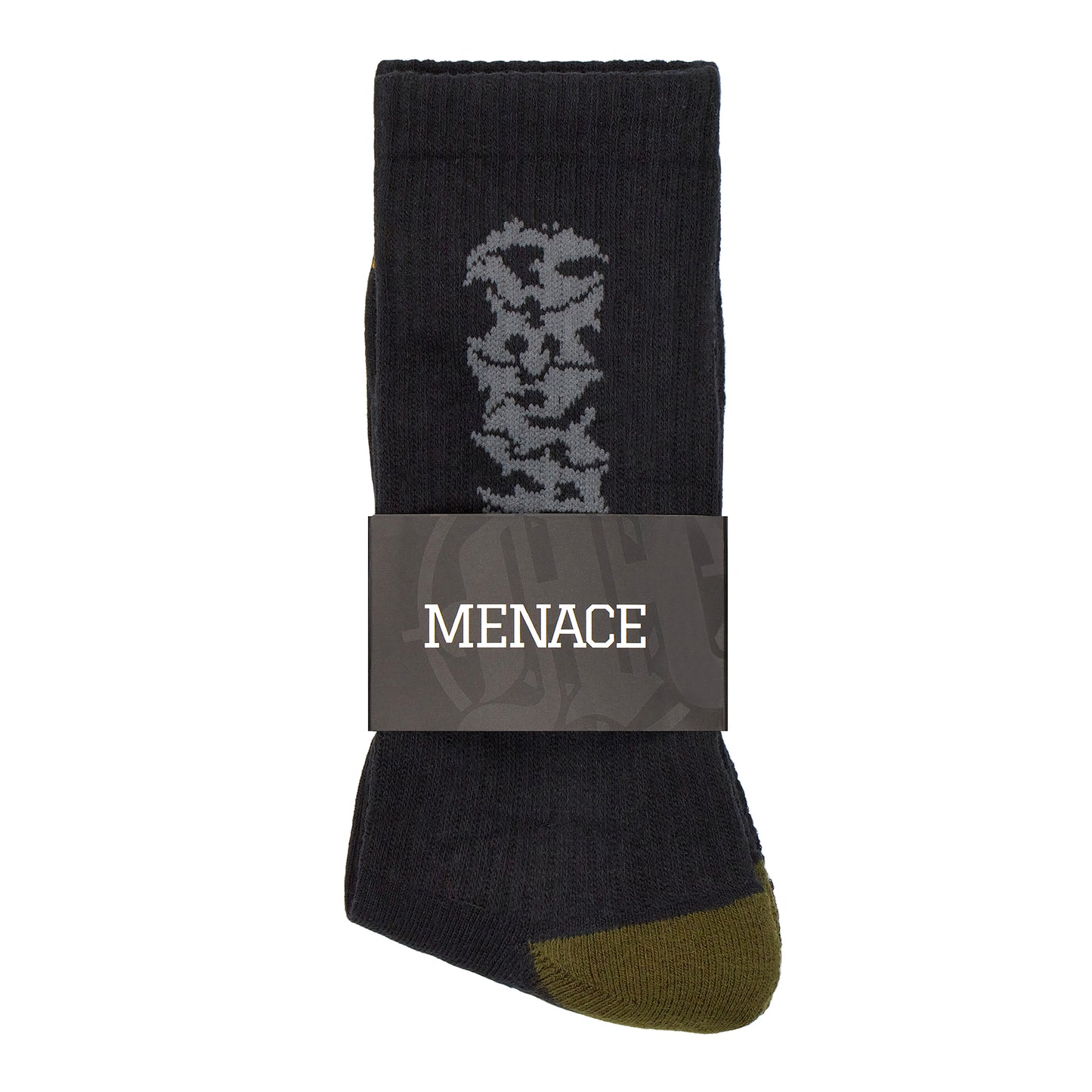 METAL LOGO TWO-TONE SOCKS (3 PACK)