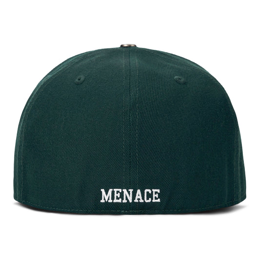 TEAM LOGO STEEL-PLATED BRIM FITTED CAP