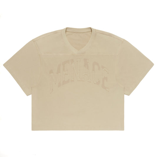 DISTRESSED "SHADOW" PATCH FOOTBALL SHIRT