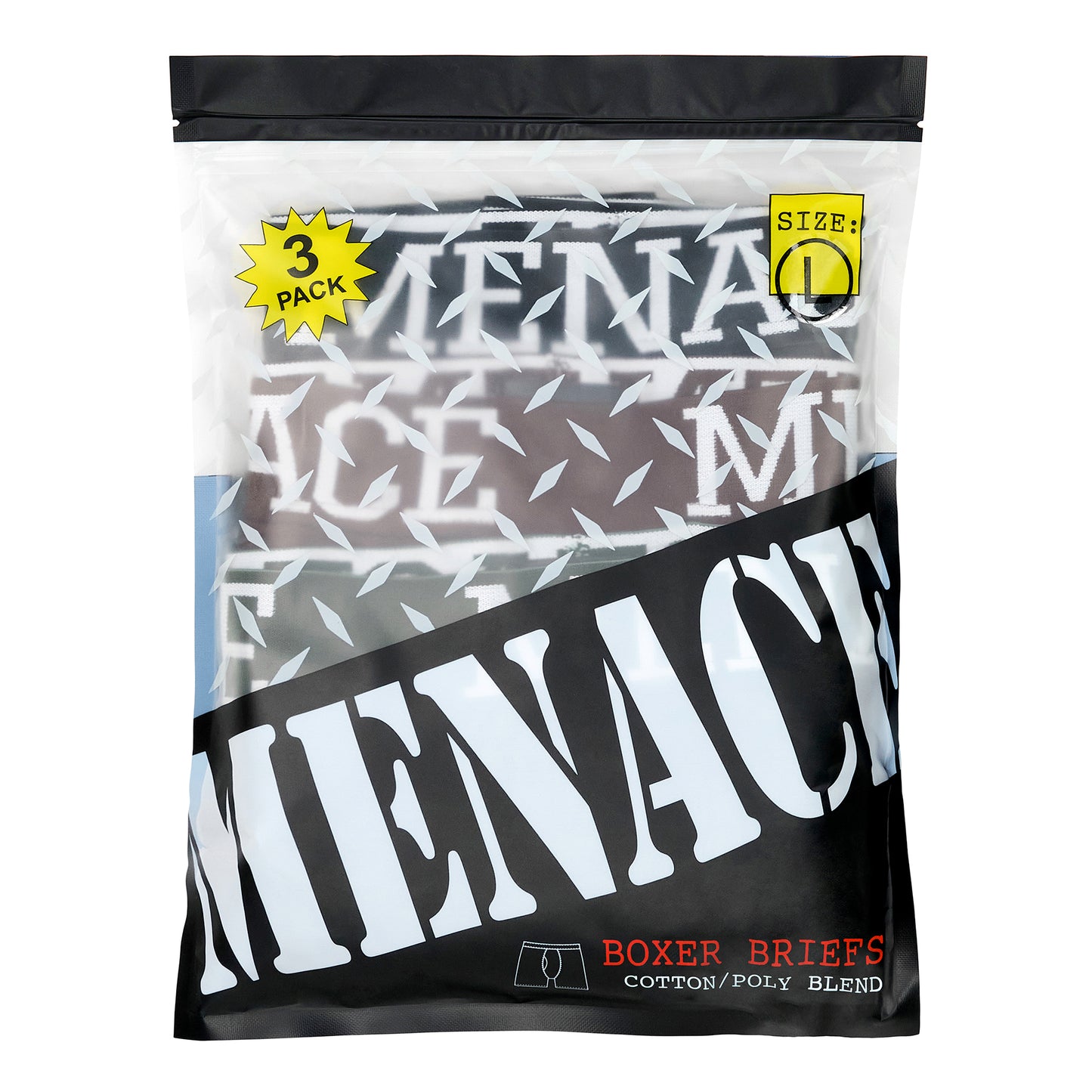 MENACE BOXER BRIEFS (3 PACK)