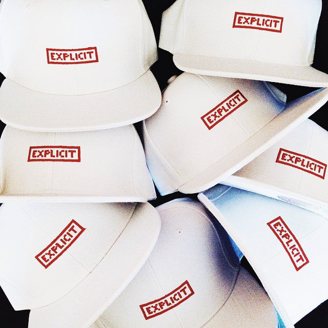 EXPLICIT TAG CAP by MENACE