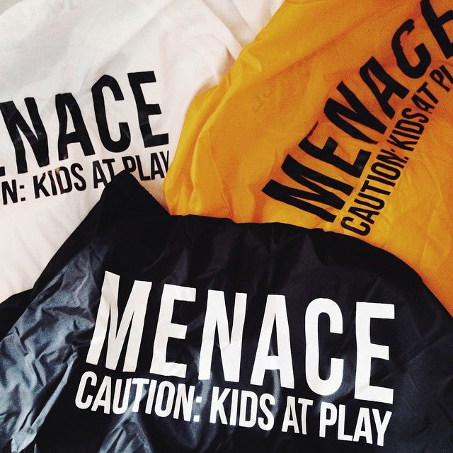CAUTION: KIDS AT PLAY JACKET by MENACE