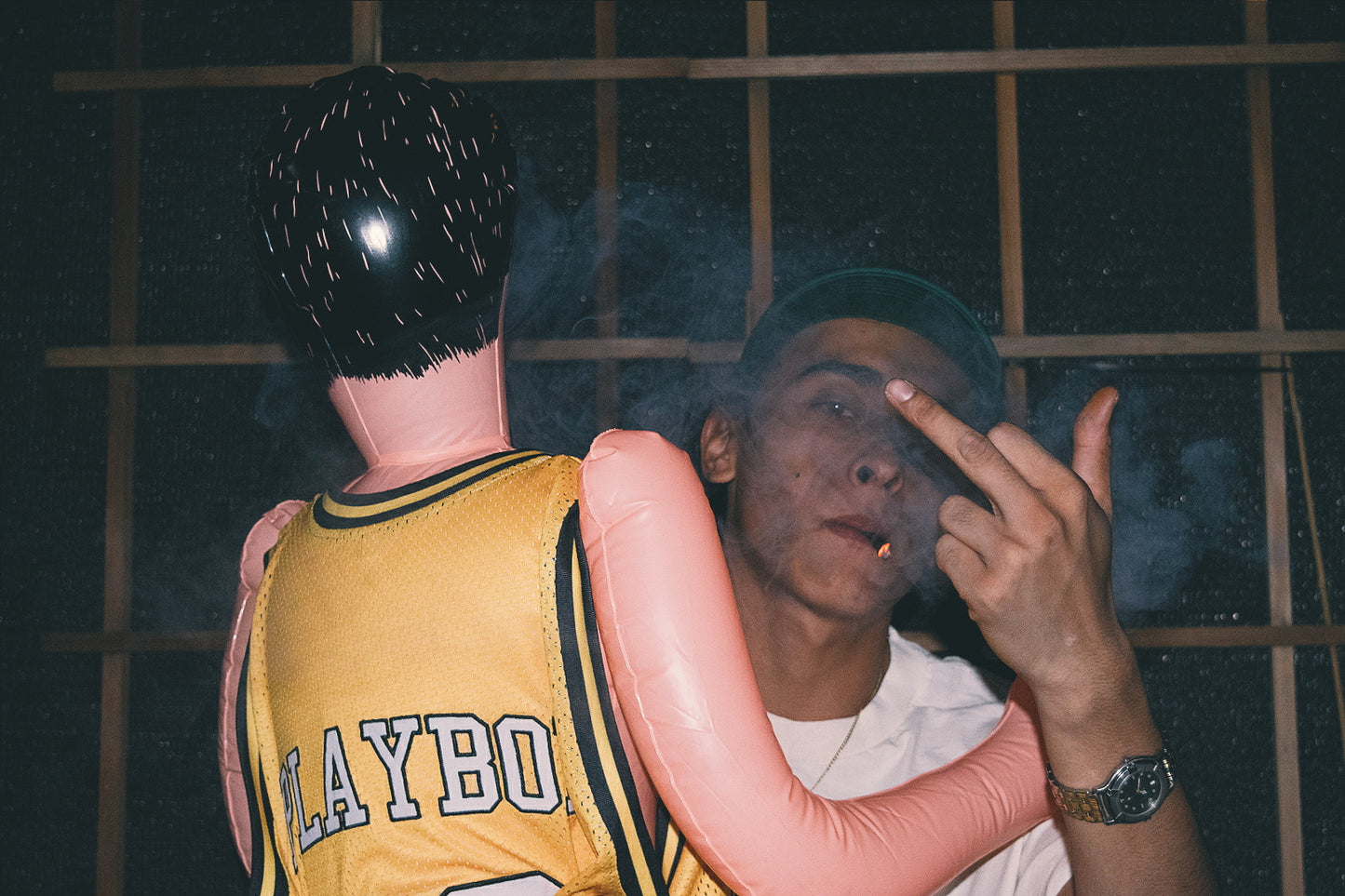 PLAYBOI BASKETBALL JERSEY by MENACE