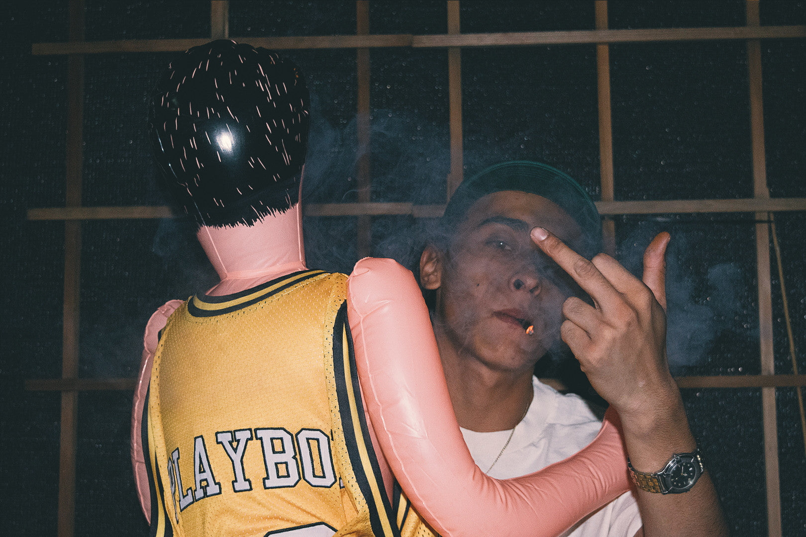 PLAYBOI BASKETBALL JERSEY by MENACE