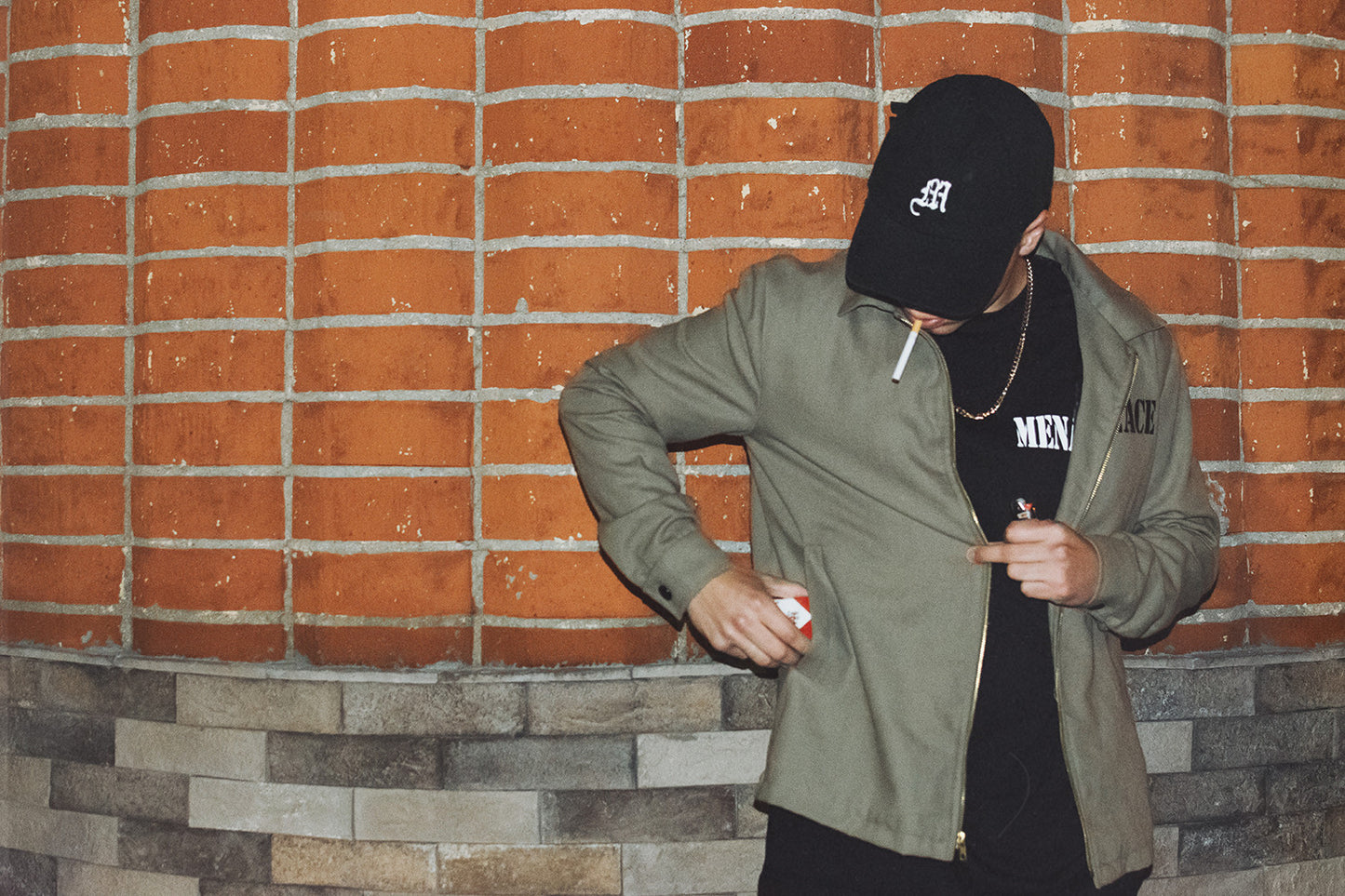 CANVAS WORK JACKET by MENACE