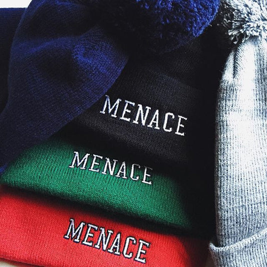 MENACE POM-BEANIE by MENACE