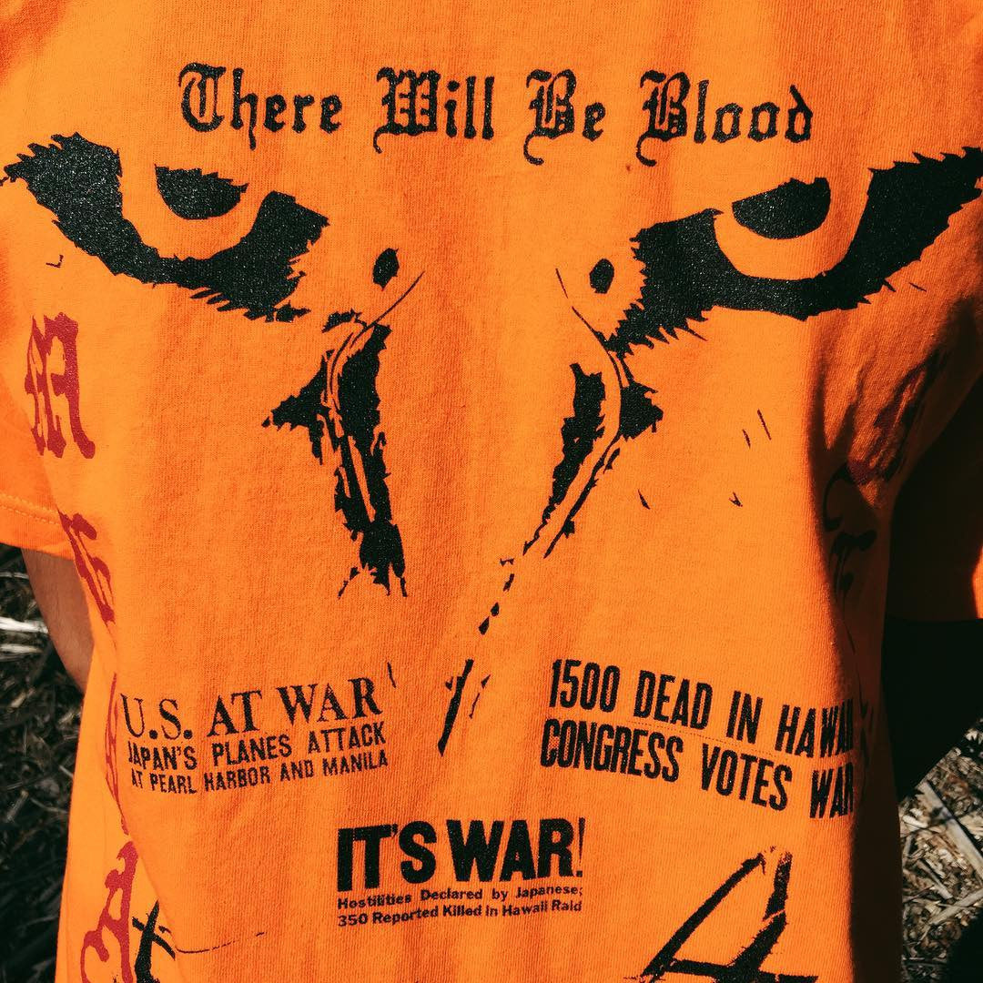 THERE WILL BE BLOOD T-SHIRT by MENACE