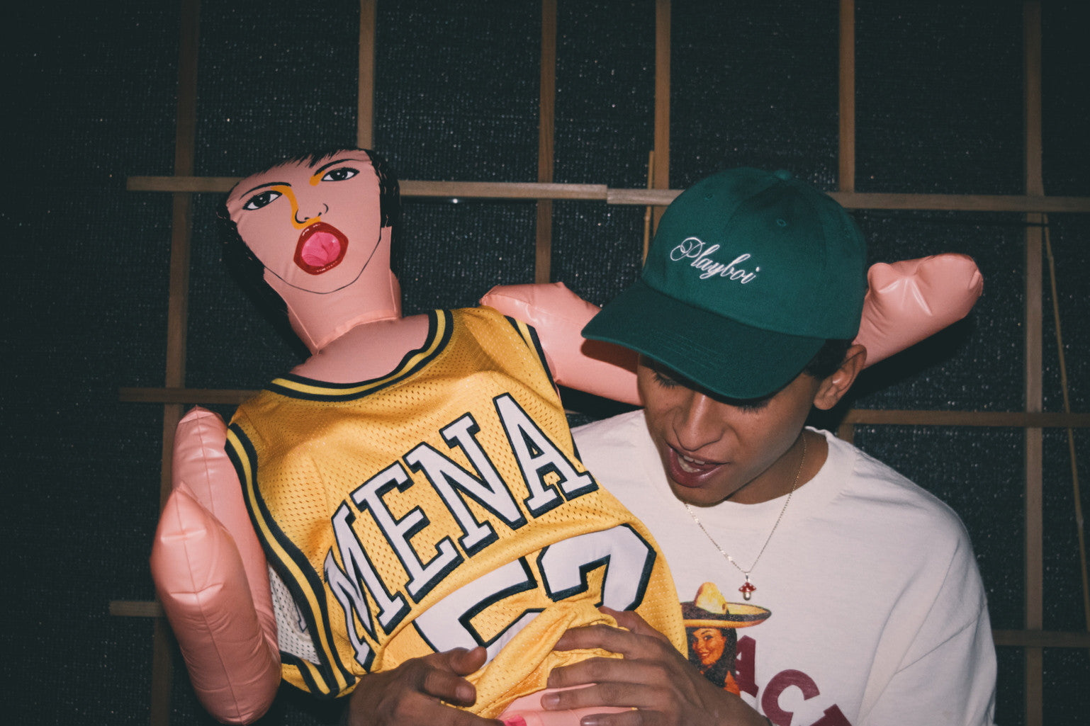 PLAYBOI BASKETBALL JERSEY by MENACE