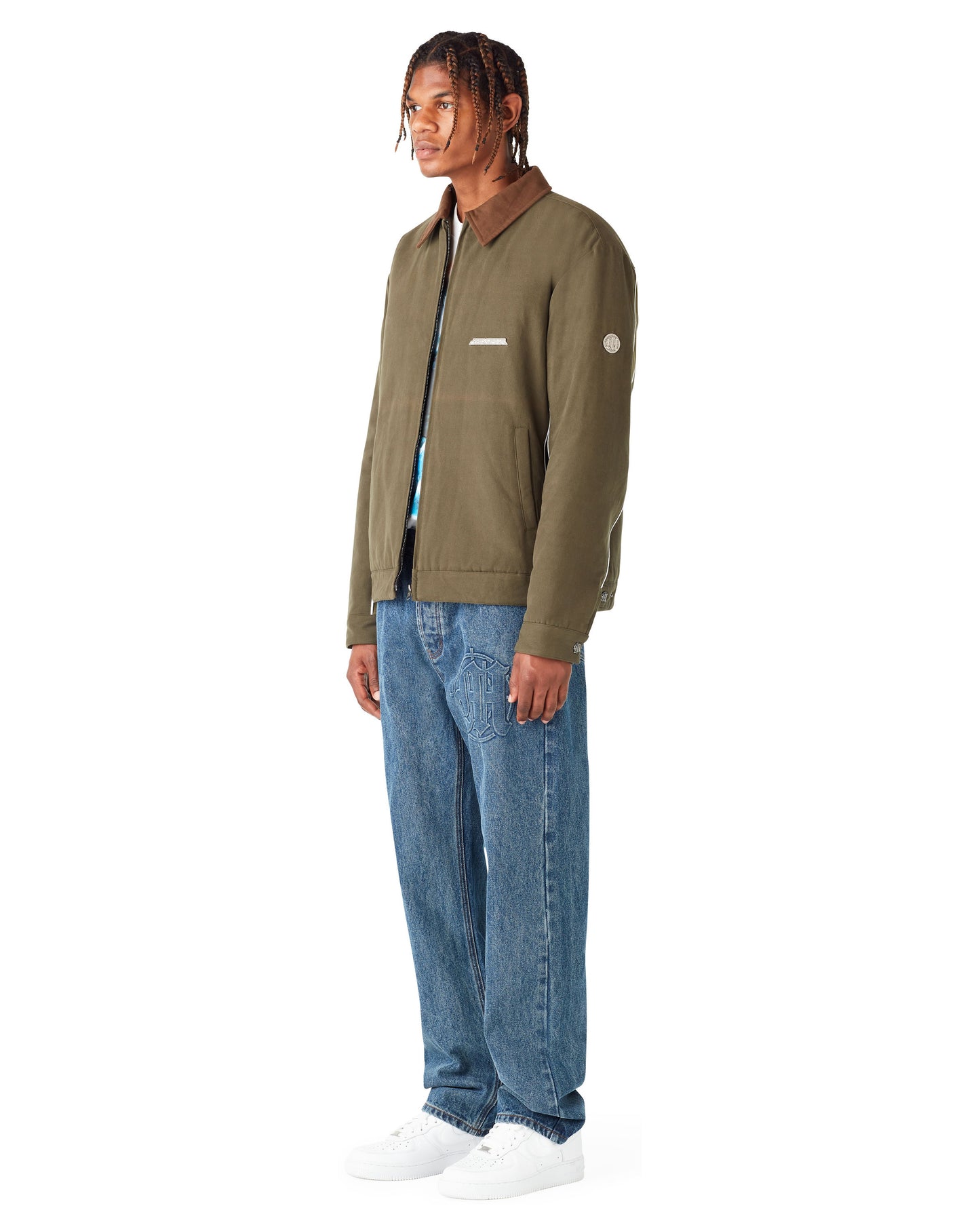 MENACE CORP TWO-TONE WORK JACKET by MENACE