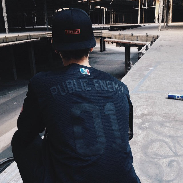 PUBLIC ENEMY BASEBALL JERSEY by MENACE