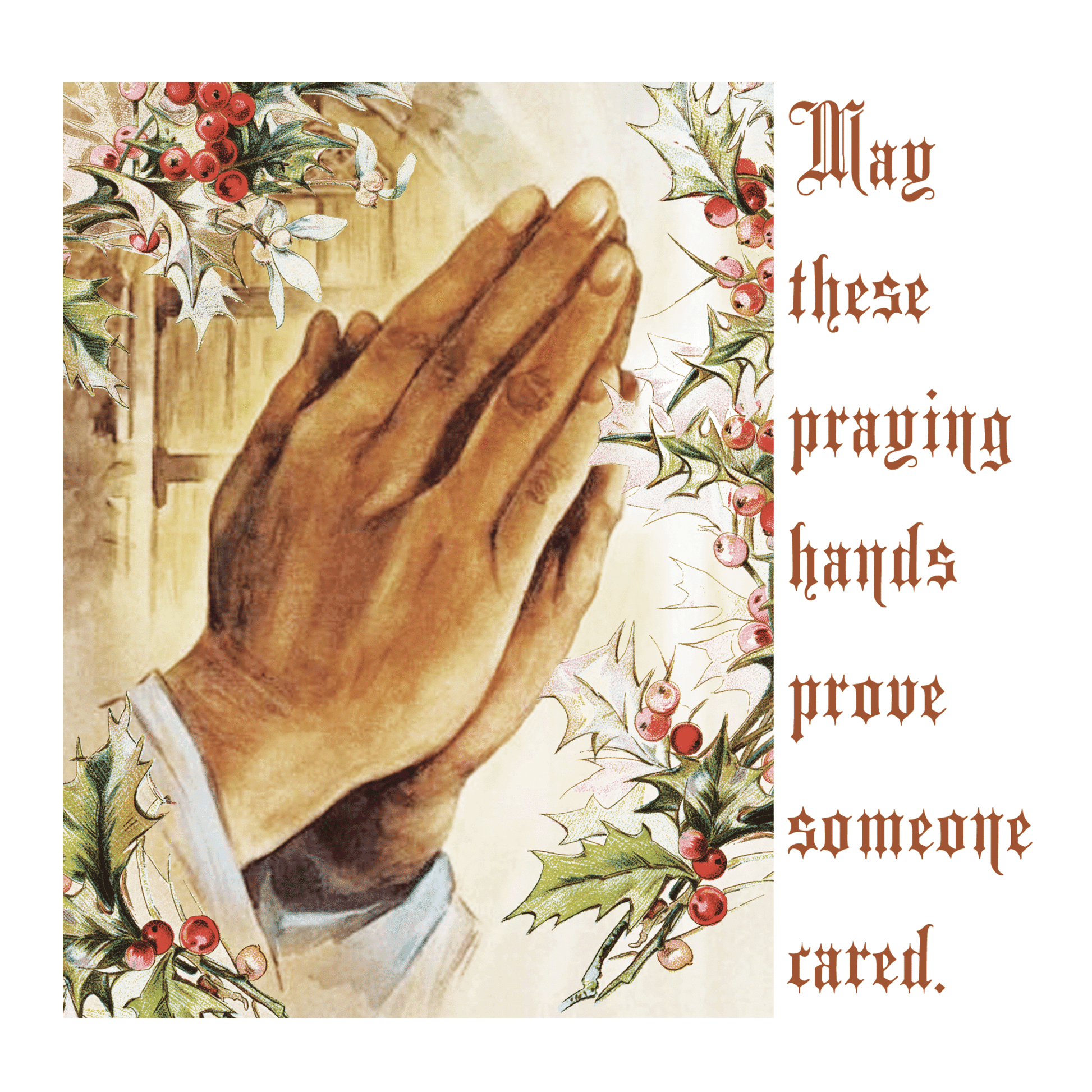 PRAYING HANDS T-SHIRT by MENACE