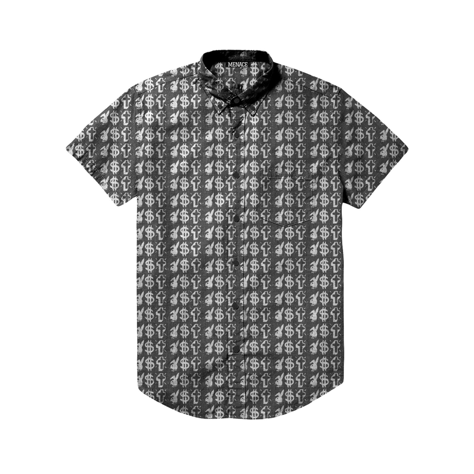 VICES BUTTON-UP SHIRT by MENACE