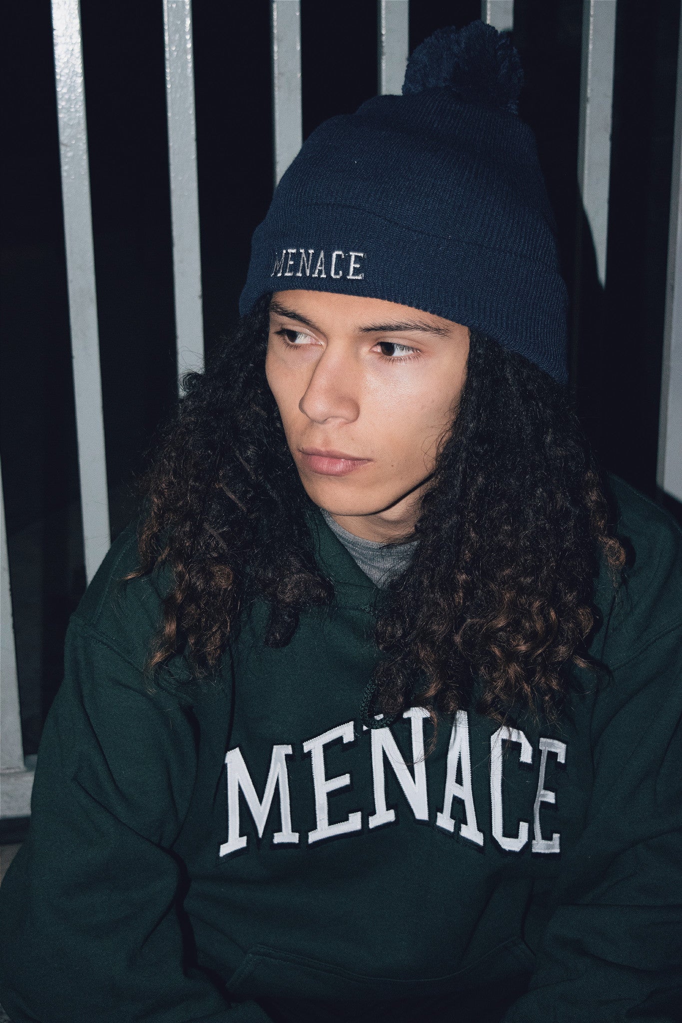MENACE POM-BEANIE by MENACE