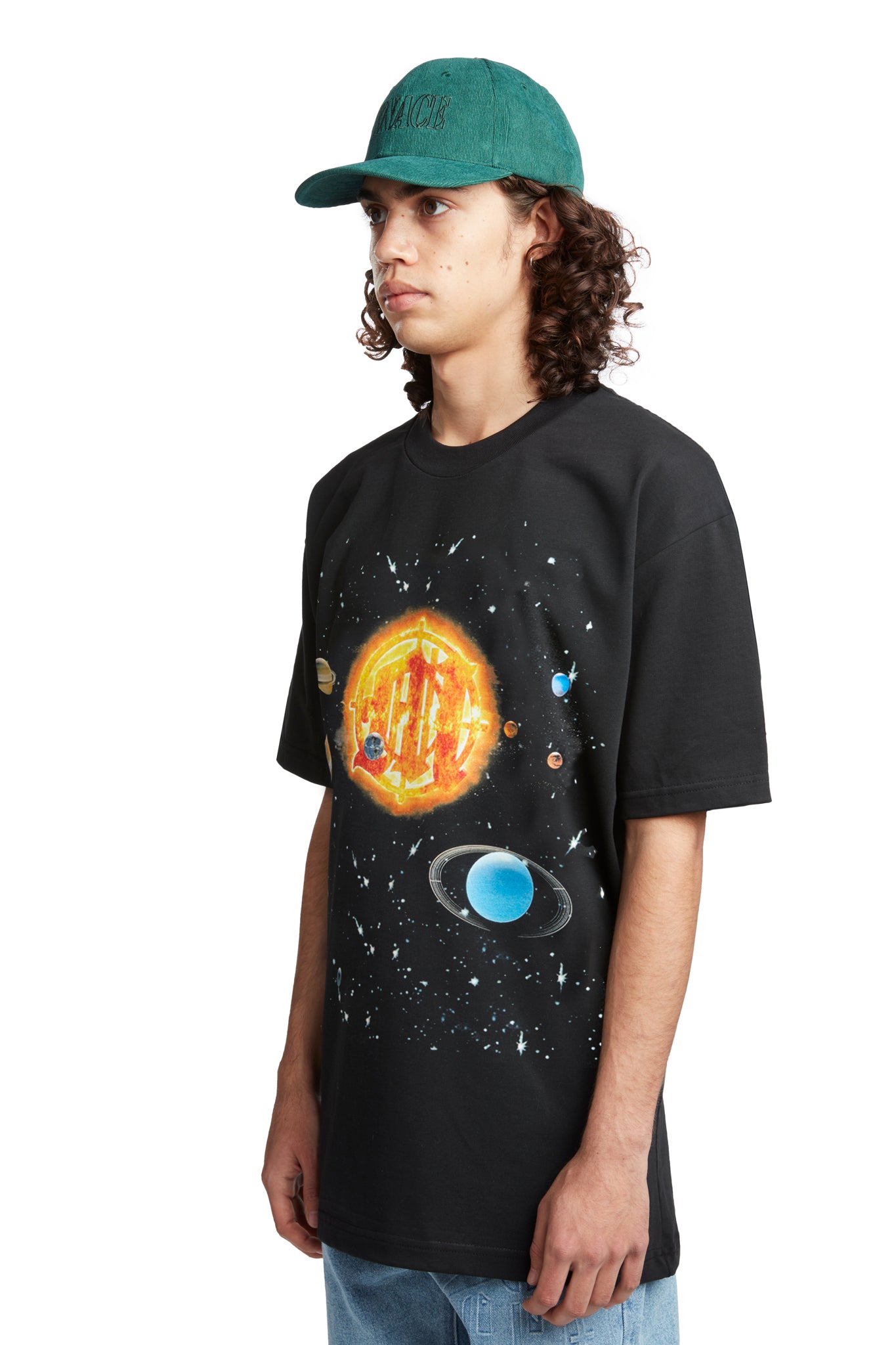 GLOW IN THE DARK GALAXY T-SHIRT by MENACE