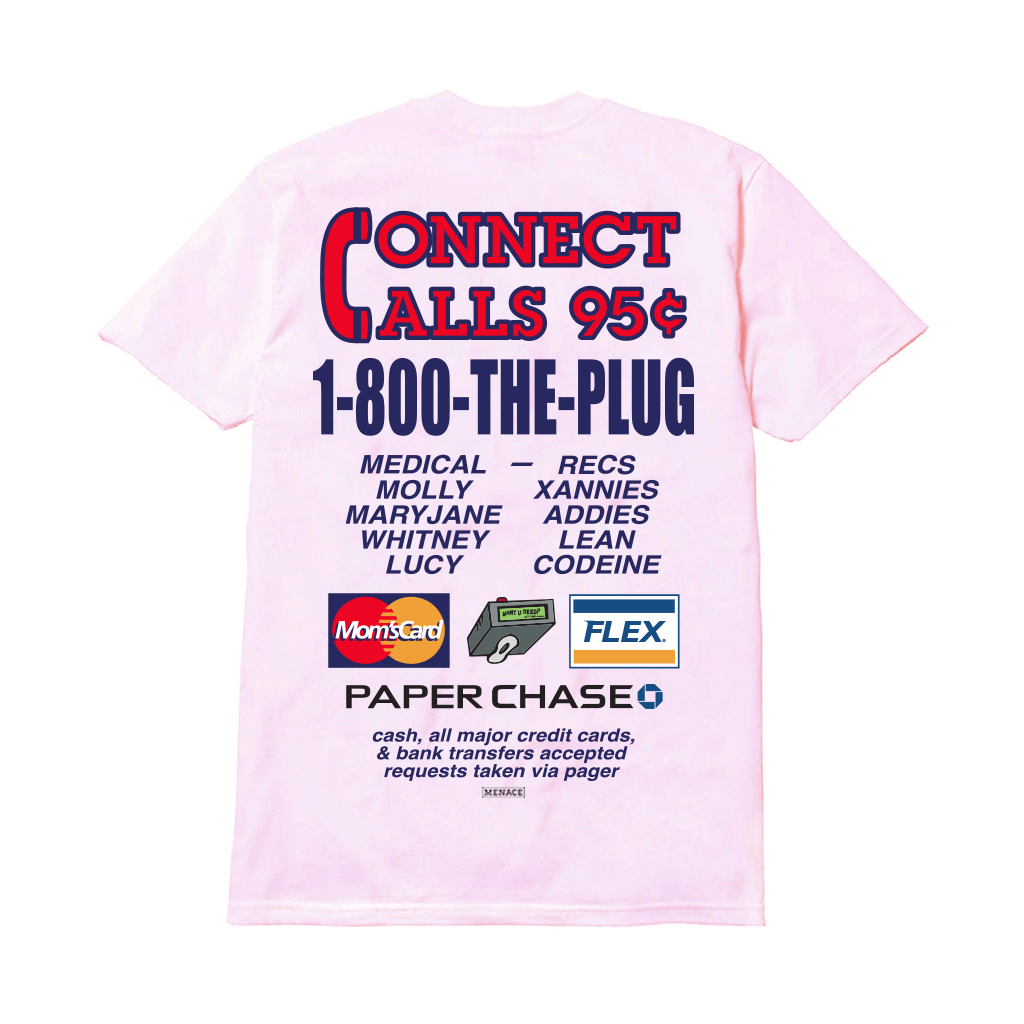 CONNECT CALLS T-SHIRT by MENACE