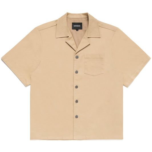 SKELETAL EMBOSSED BUTTON-UP