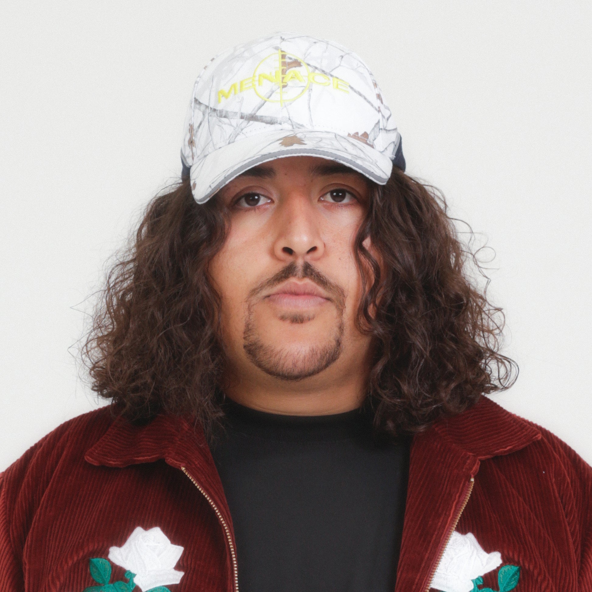 WHITE ROSE CORDUROY JACKET by MENACE