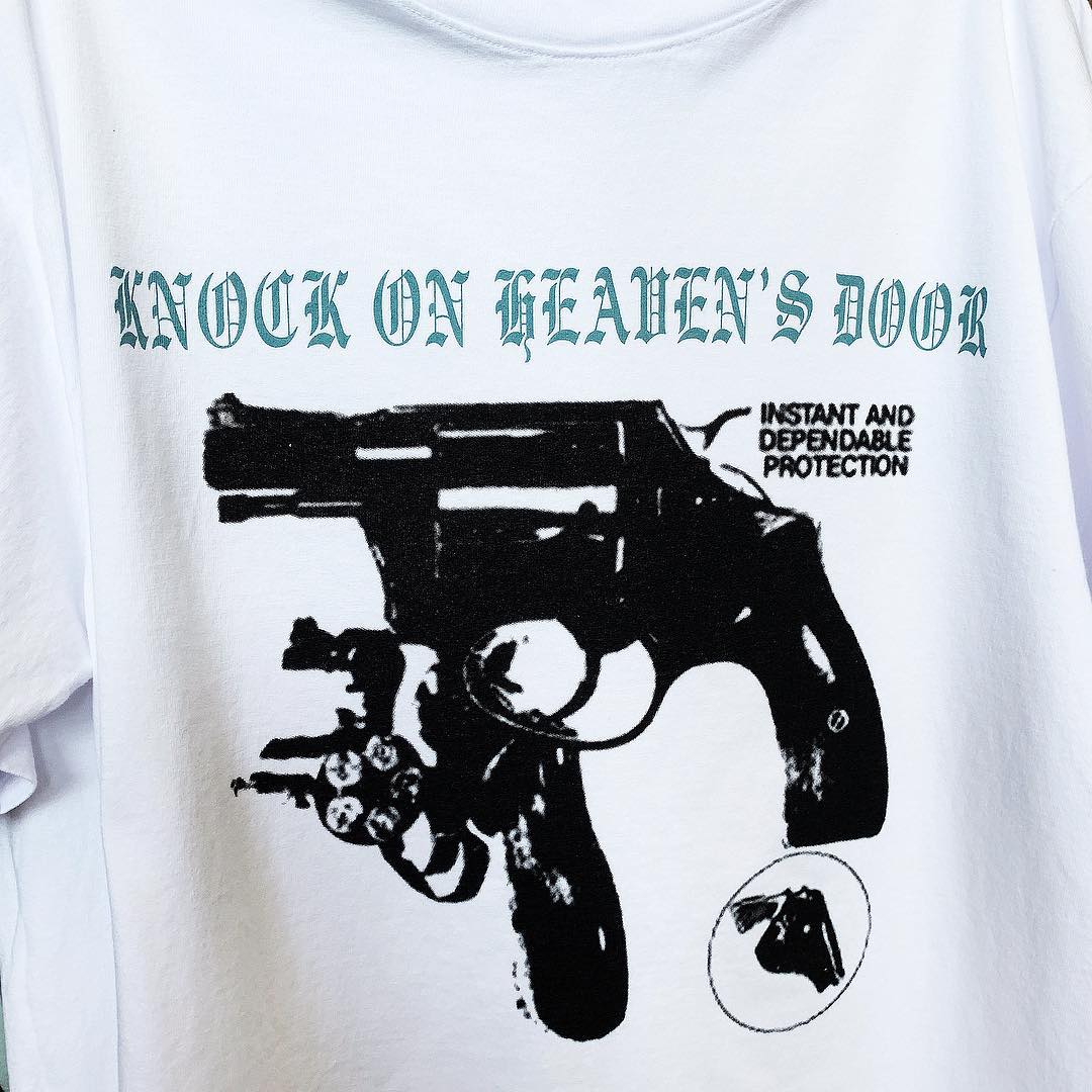 KNOCK ON HEAVEN'S DOOR T-SHIRT by MENACE