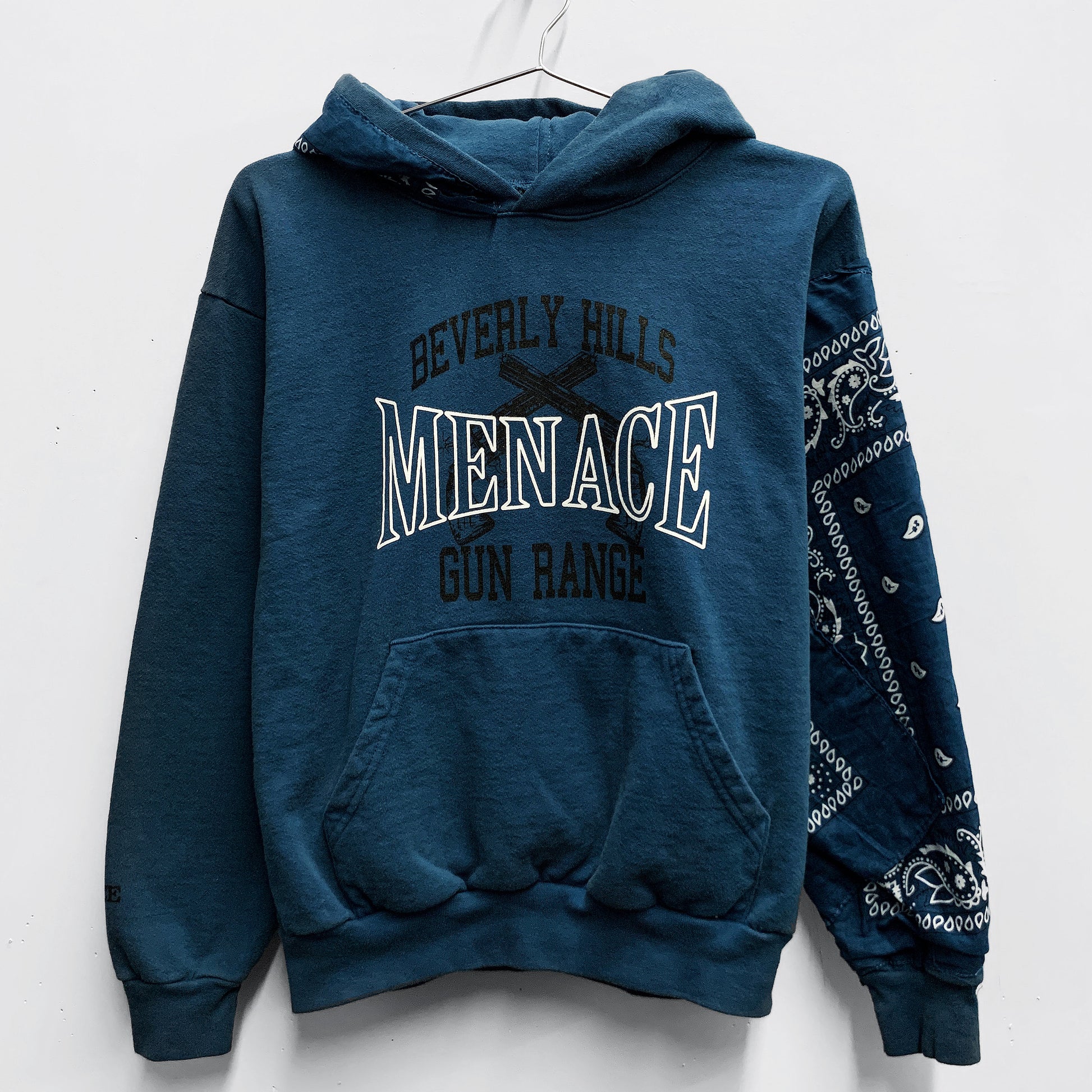 BEVERLY HILLS GUN RANGE HOODIE (BANDANA EDITION) by MENACE