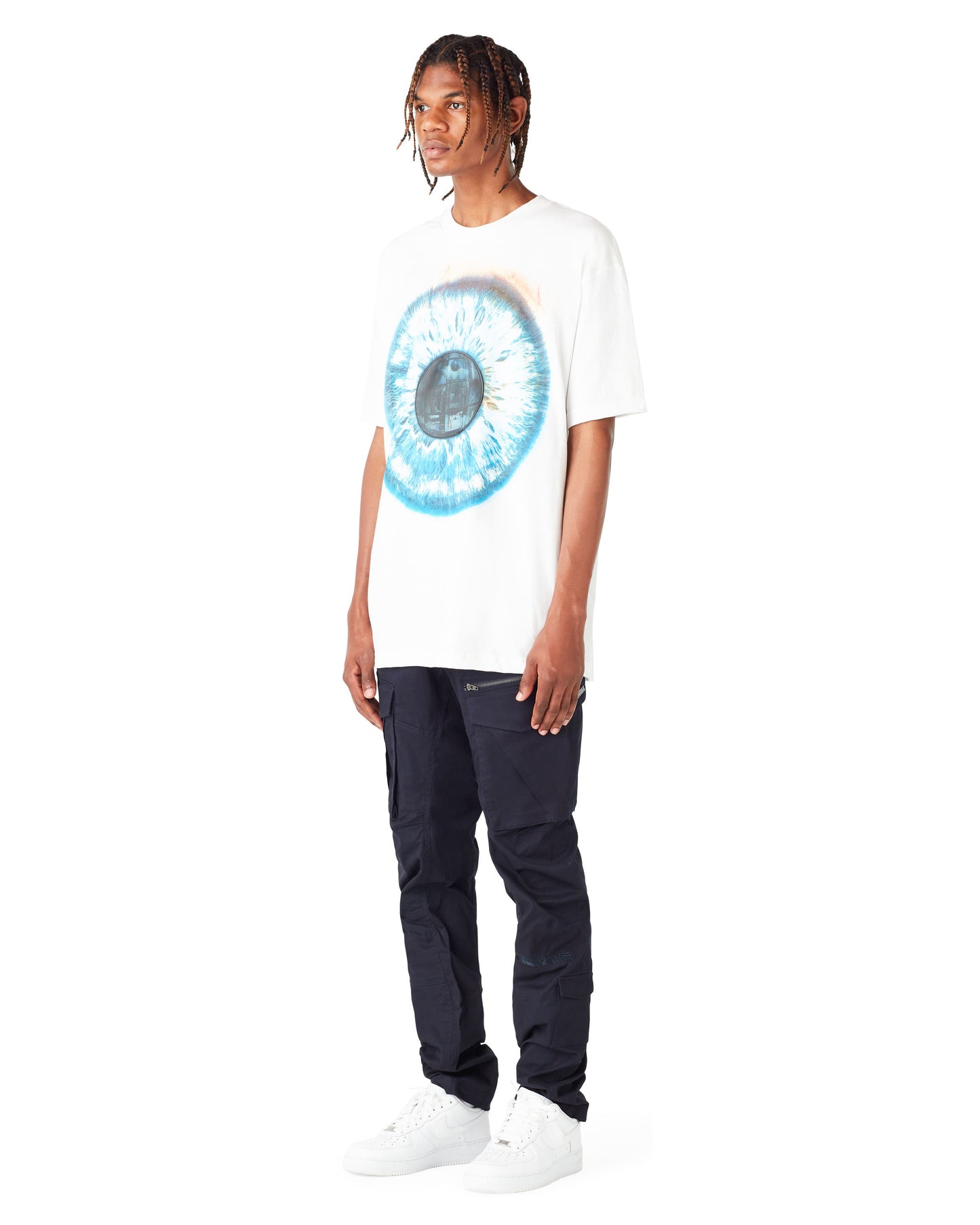 ALL SEEING EYE LENTICULAR PATCH T-SHIRT by MENACE
