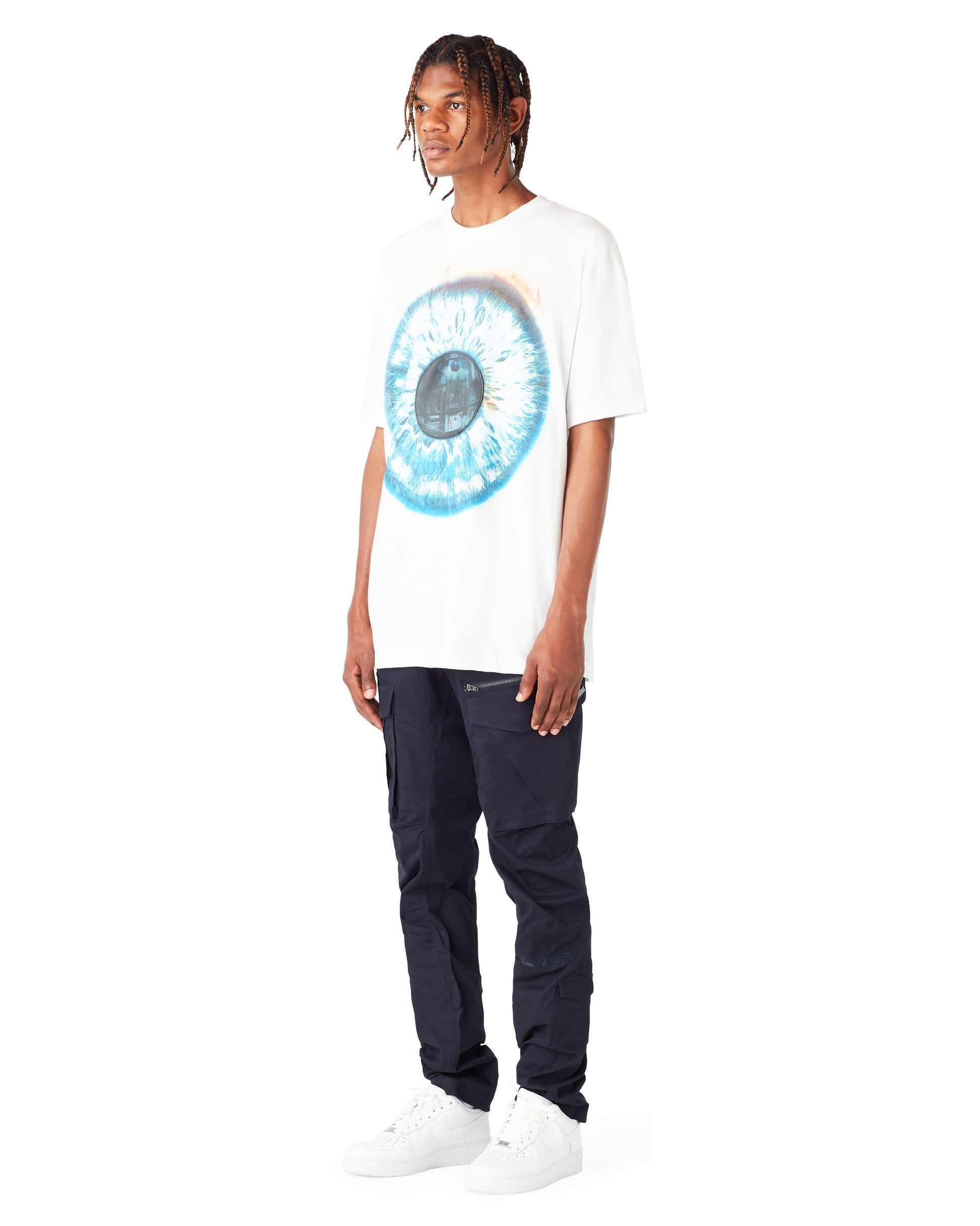 ALL SEEING EYE LENTICULAR PATCH T-SHIRT by MENACE