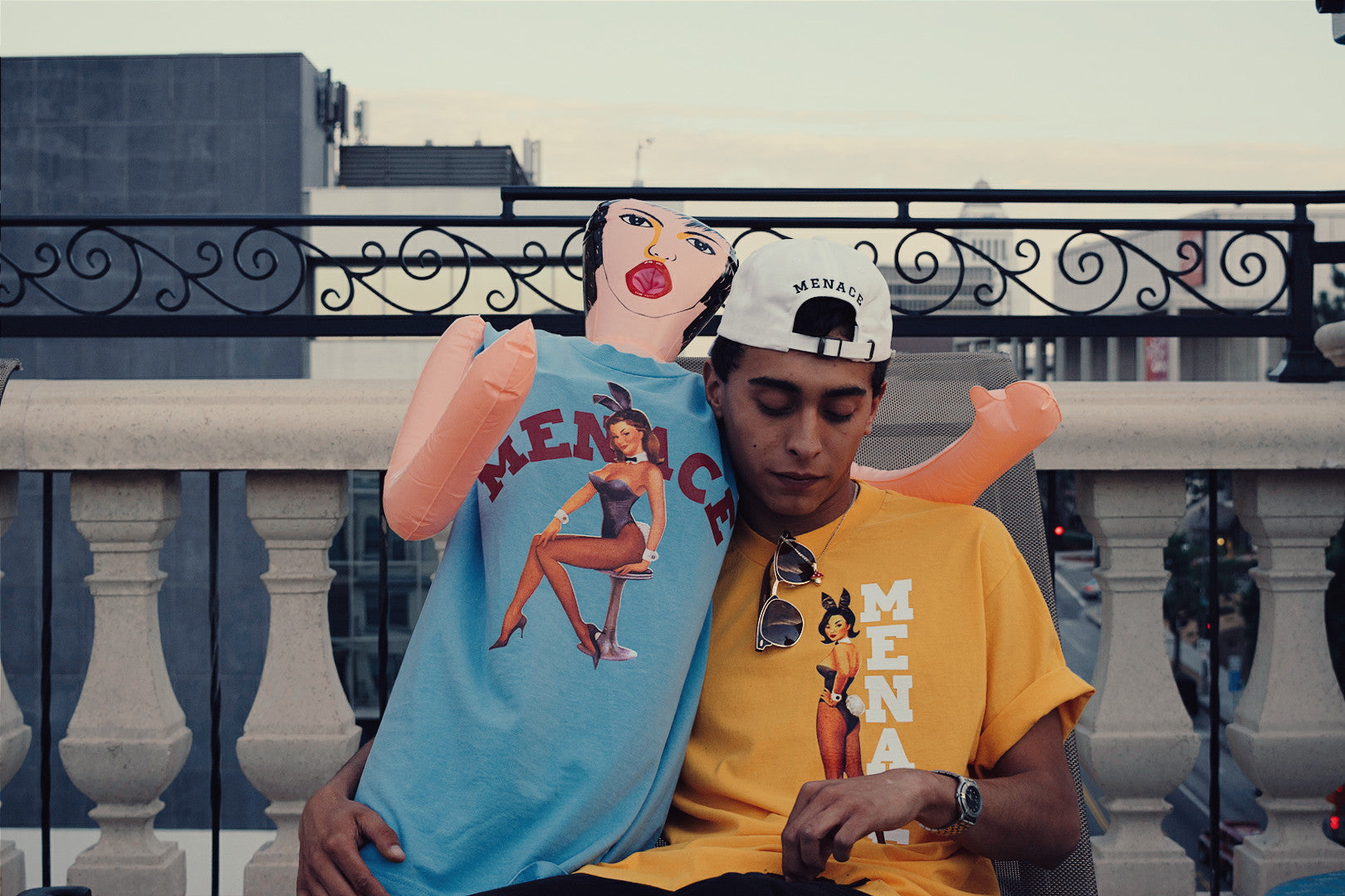 PLAYBOY PIN-UP GIRL T-SHIRT by MENACE