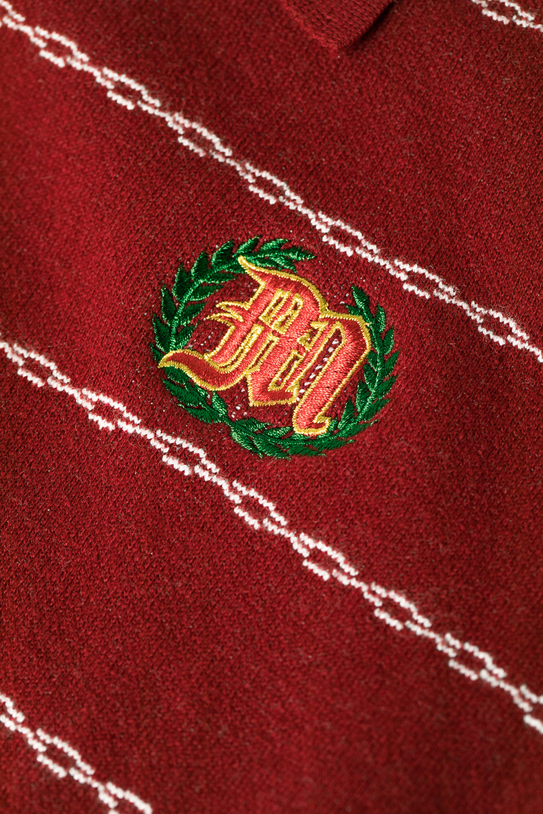 "CHAIN-LINK" KNIT POLO